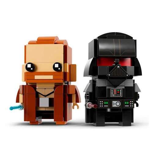 LEGO Star Wars BrickHeadz 2 Pack de Obi-Wan Kenobi y Darth Vader 40547