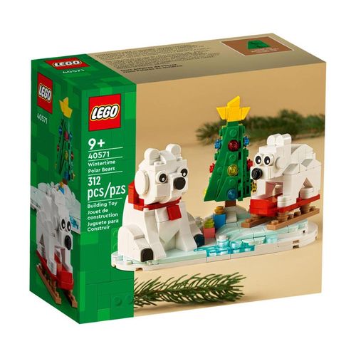 LEGO Osos Polares en Invierno BrickHeadz 40571