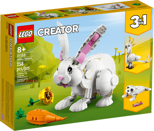 LEGO Conejo Blanco Creator 3 en 1 31133