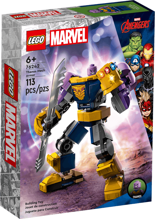 LEGO Marvel Armadura Robótica de Thanos 76242