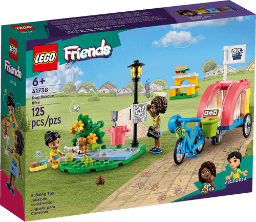 LEGO Friends Bici de Rescate Canino 41738