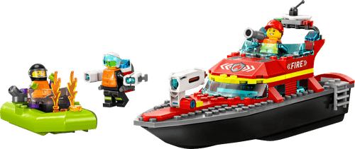LEGO City Lancha de Rescate de Bomberos 60373