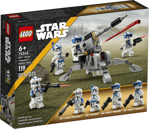 LEGO Star Wars Pack de Combate: Clon Troopers de la 501 75345