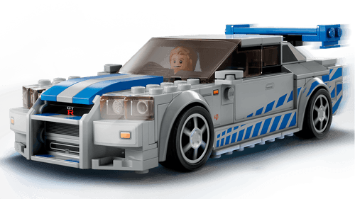 LEGO Nissan Skyline GT-R (R34) de Más Rápido, Más Furioso Speed Champions 76917