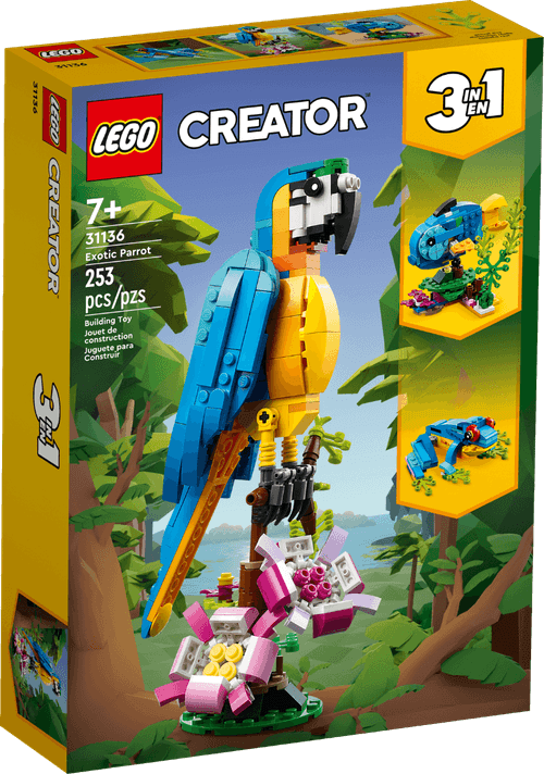 LEGO Perico Exótico Creator 3 en 1 31136