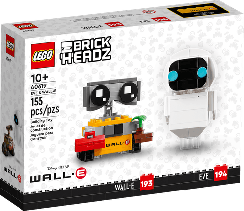 LEGO Disney Pixar BrickHeadz 2 Pack Eva y Wall-e 40619