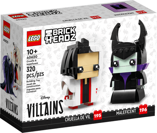 LEGO Disney BrickHeadz 2 Pack de Cruella y Maléfica 40620