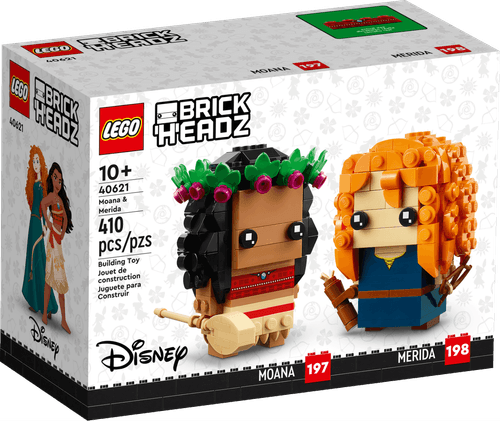 LEGO Disnety BrickHeadz 2 Pack de Moana y Mérida 40621