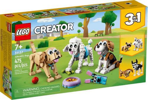 LEGO Perros Adorables 3 en 1 Creator 31137