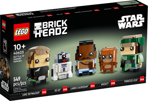 LEGO Star Wars BrickHeadz Héroes de la Batalla de Endor 40623