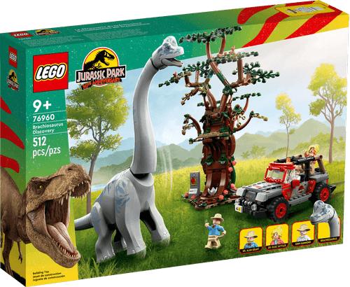 LEGO Jurassic World Descubrimiento del Braquiosaurio 76960