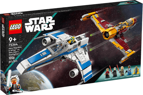 LEGO Star Wars E-Wing de la Nueva República vs Caza Estelar de Shin Hati 75364