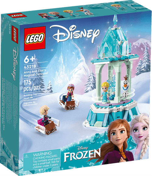 LEGO Disney Carrusel Mágico de Anna y Elsa 43218