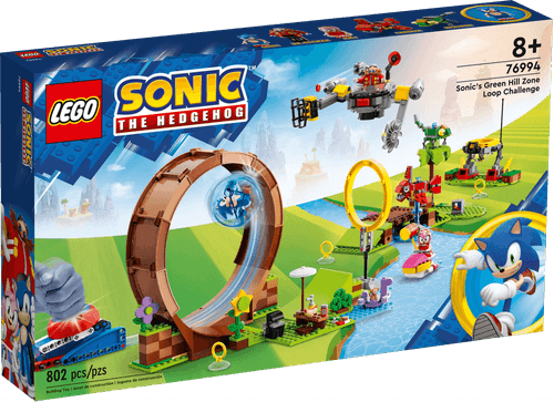 LEGO Sonic Desafío del Looping de Green Hill Zone 76994