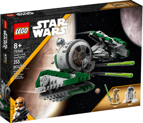 LEGO Star Wars Caza Estelar Jedi de Yoda 75360