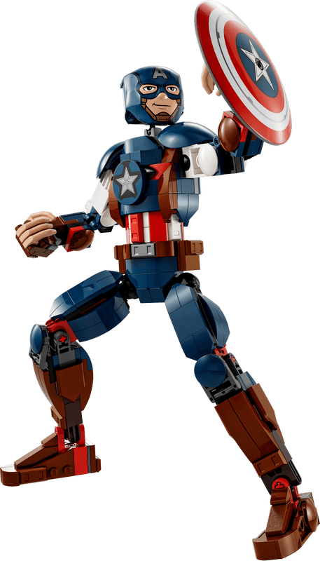 LEGO Marvel Figura para Construir Capitán América 76258
