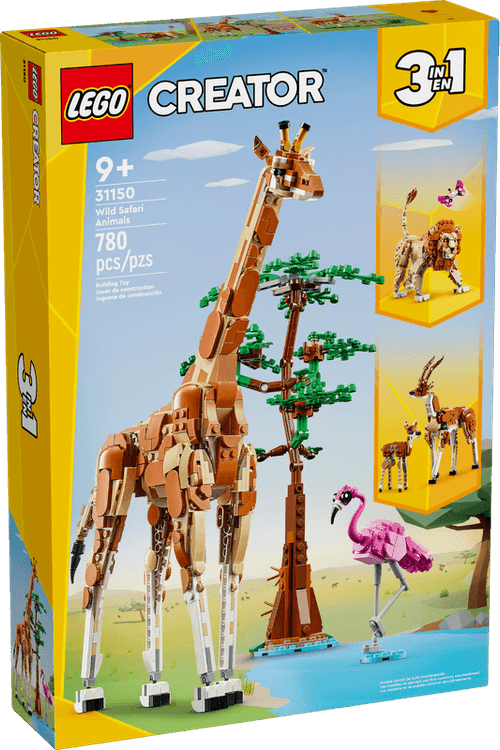 LEGO Safari De Animales Salvajes 3 en 1 Creator 31150