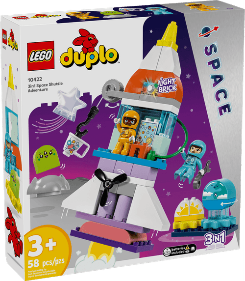 LEGO Duplo Aventura En Transbordador Espacial 3En1 10422