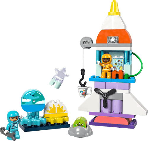 LEGO Duplo Aventura En Transbordador Espacial 3En1 10422