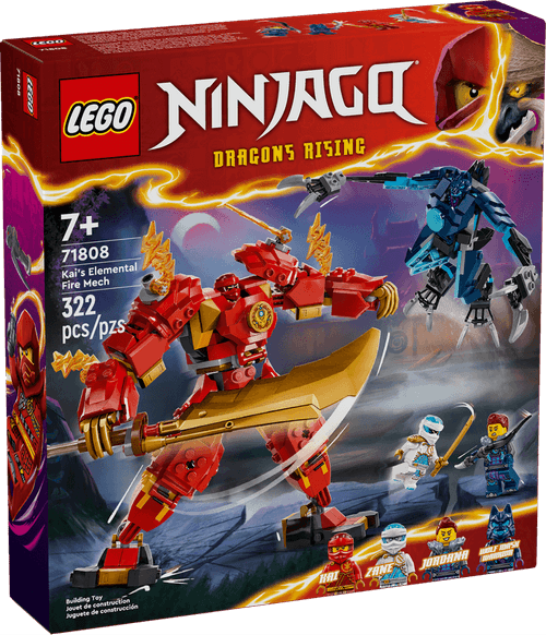 LEGO Ninjago Mech Elemental Del Fuego De Kai 71808