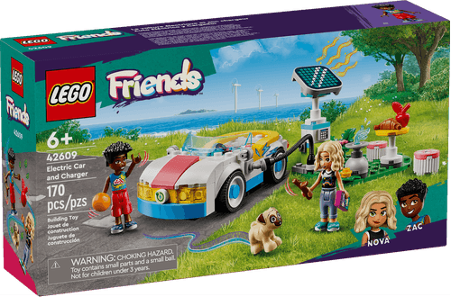 LEGO Friends Auto Eléctrico Y Cargador 42609