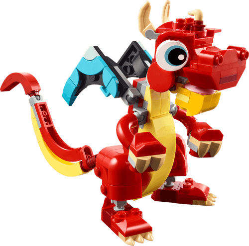 LEGO Dragón Rojo 3 en 1 Creator  31145
