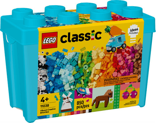 LEGO Classic Caja de Bricks Creativos Vibrantes