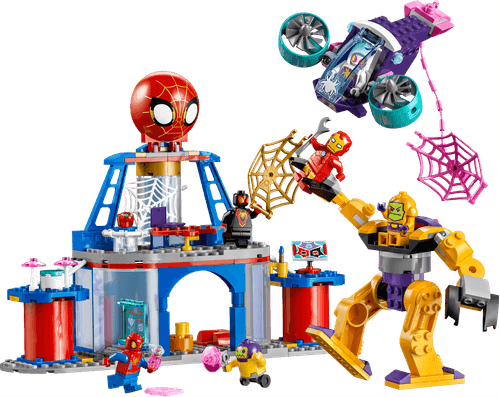 LEGO Marvel Cuartel General Arácnido del Equipo Spidey 10794