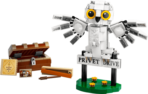 LEGO Harry Potter Hedwig en el Número 4 de Privet Drive 76425