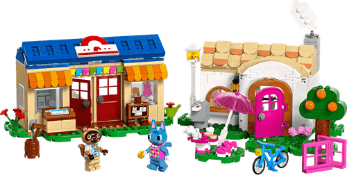 LEGO Animal Crossing MiniNook y la casa de Minina 77050