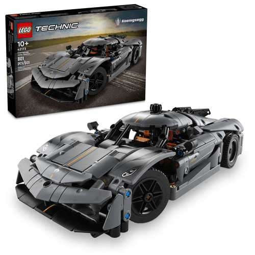 LEGO Hiperauto Koenigsegg Jesko Absolut Gris Technic 42173