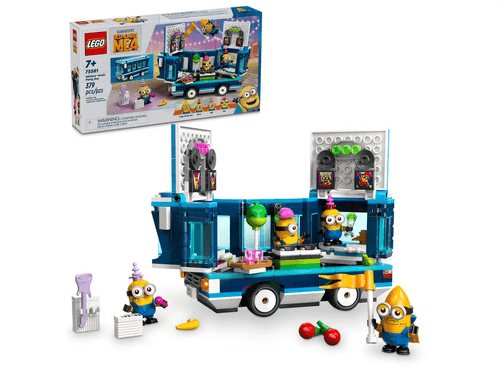LEGO Mi villano favorito 4 Bus de Fiesta Musical de los Minions 75581