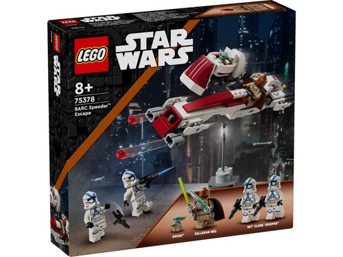 LEGO Star Wars Mandalorian Escape en Speeder BARC 75378