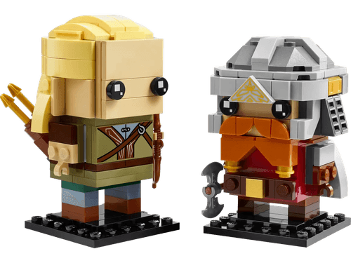 LEGO Lord of the Rings Brick Legolas y Gimli Merchandise 40751