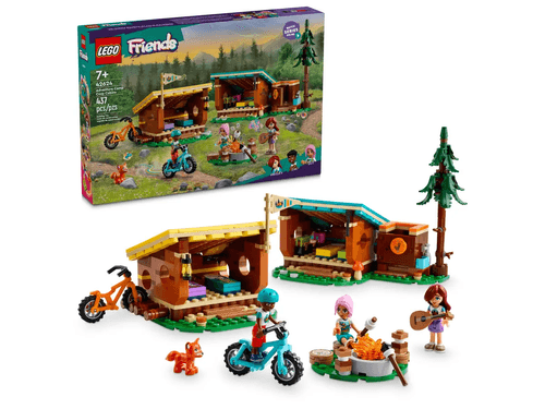 LEGO Friends Campamento de Aventura: Cabañas Confortables 42624