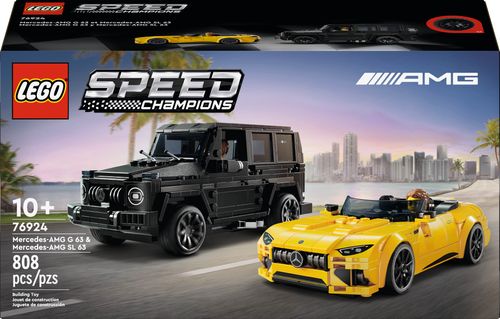 LEGO Mercedes-AMG G 63 y Mercedes-AMG SL 63 Speed Champions 76924