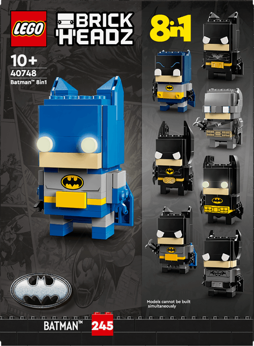 LEGO Batman BrickHeadz 8 en 1 40748