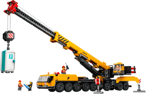 LEGO City Grúa de Construcción Móvil Amarilla 60409