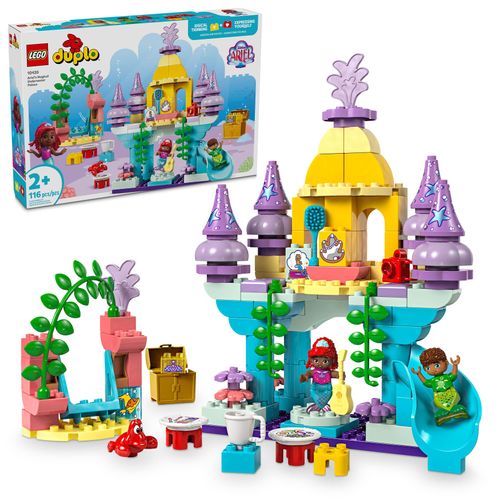 LEGO Disney DUPLO Palacio Submarino Mágico de Ariel 10435