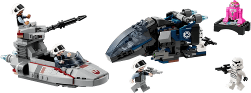 LEGO Star Wars Nave de Descenso Imperial vs. Speeder de Exploración Rebelde 40755