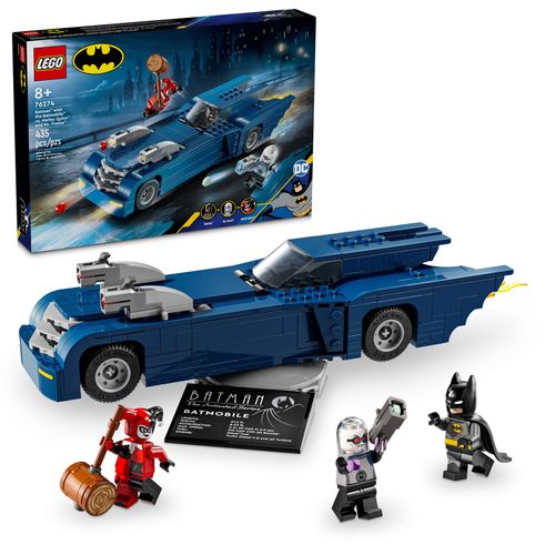 LEGO Batman con Batimóvil vs. Harley Quinn y Mr. Freeze Super Heroes 76274