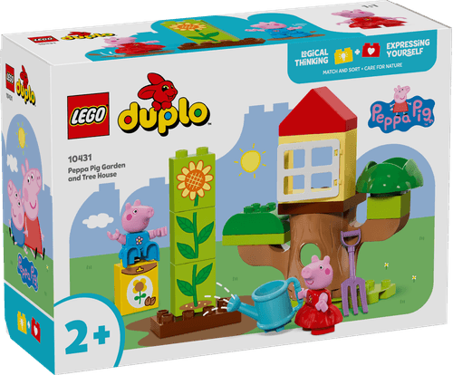 LEGO Peppa Pig DUPLO  Jardín y Casa del Árbol de Peppa 10431