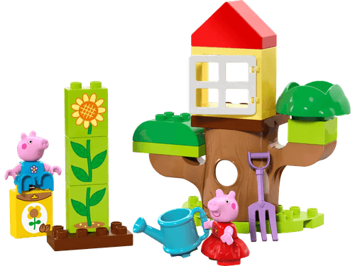 LEGO Peppa Pig DUPLO  Jardín y Casa del Árbol de Peppa 10431