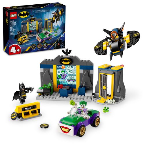 LEGO Baticueva con Batman, Batgirl y The Joker Super Heroes 76272