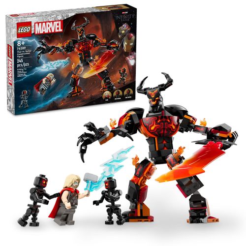 LEGO Marvel Thor vs. Figura para Construir de Surtur Super Heroes 76289