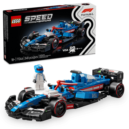 LEGO Speed Champions Auto de Carreras Visa Cash App RB VCARB 01 F1® 77246