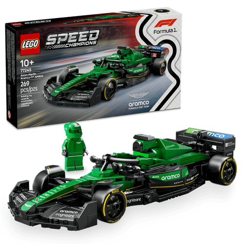 LEGO Speed Champions Auto de Carreras Aston Martin Aramco F1® AMR24 77245