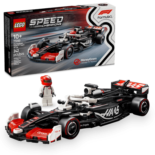 LEGO Speed Champions Auto de Carreras MoneyGram Haas F1® Team VF-24 77250