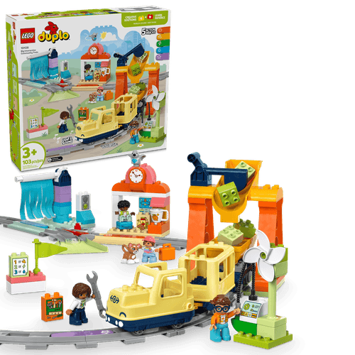 LEGO DUPLO Town Gran Tren Comunitario Interactivo 10428