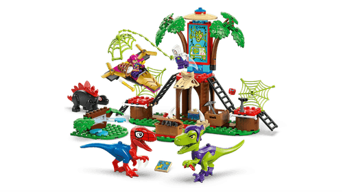 LEGO Spidey Spidey y Gobby: Batalla de Raptores en la Base de la Casa del Árbol 11200